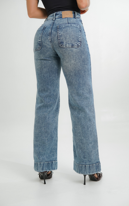 Jeans colombiano Mom flare Nilo 3