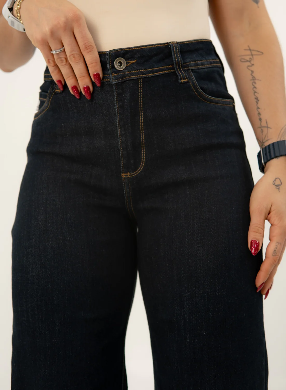 Jeans colombiano Mom flare Nilo
