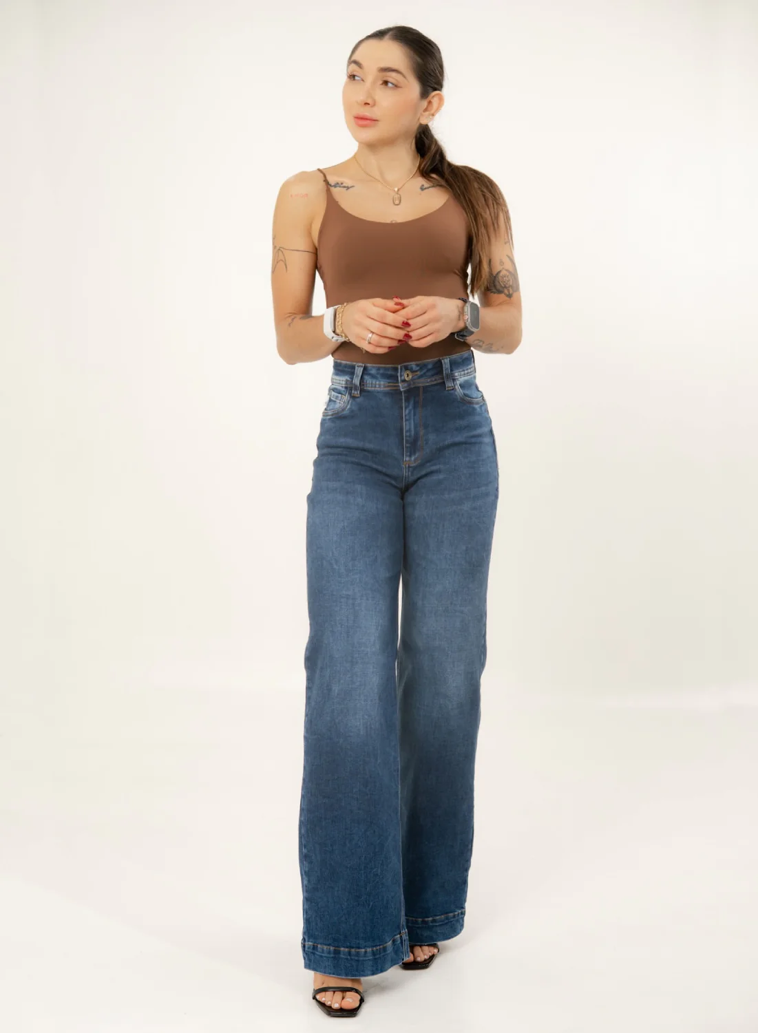 Jeans colombiano Mom flare Nilo 1
