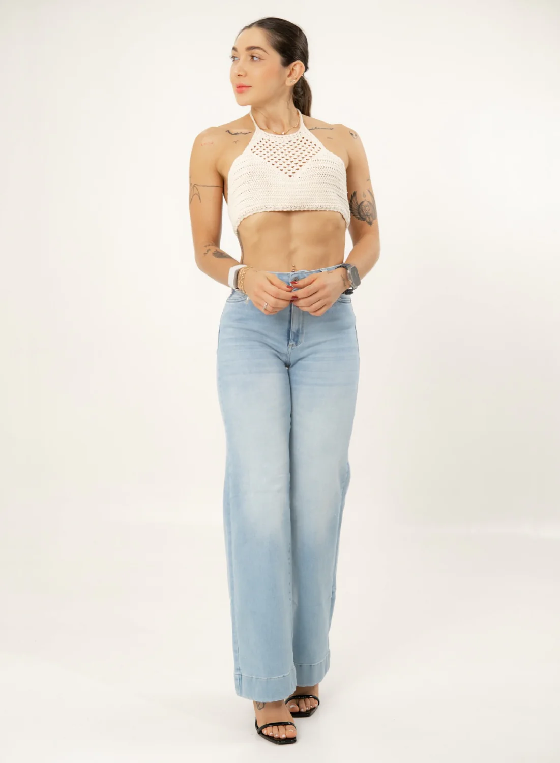 Jeans colombiano Mom flare Nilo 2