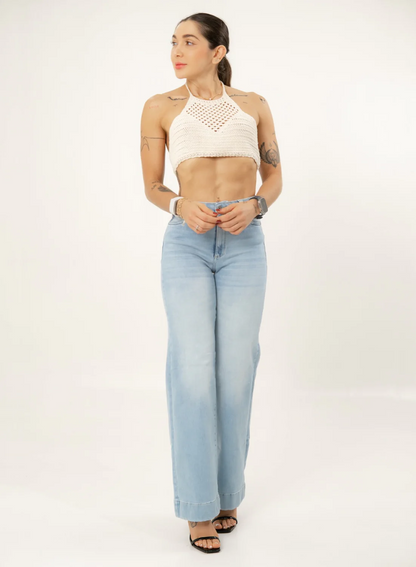 Jeans colombiano Mom flare Nilo 2