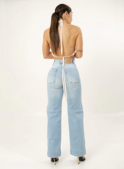 Jeans colombiano Mom flare Nilo 2