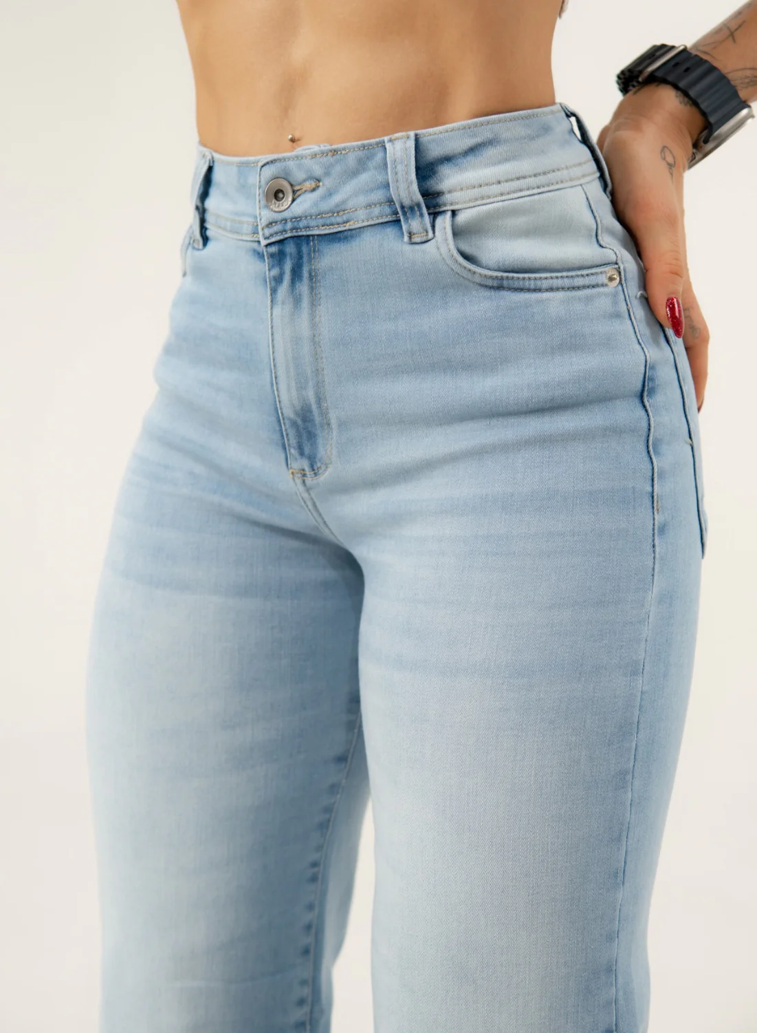 Jeans colombiano Mom flare Nilo 2