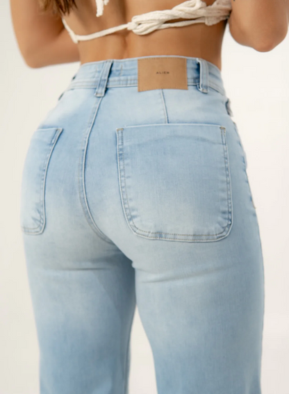 Jeans colombiano Mom flare Nilo 2