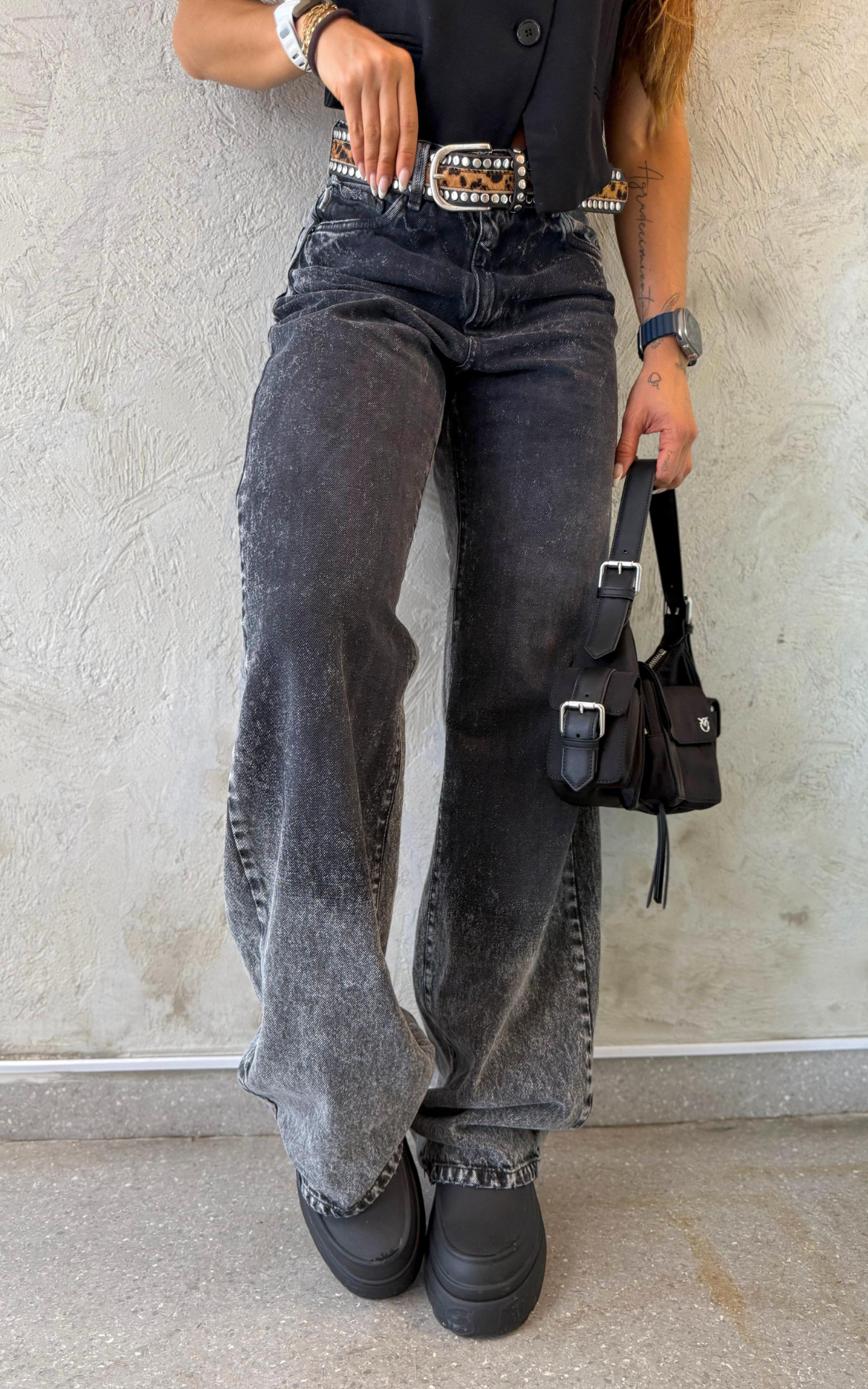 (Preventa) Jeans colombiano Straigth Tan Grey