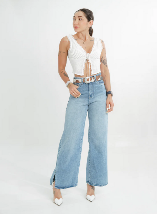 (Preventa) Jeans colombiano Cropped flare Funk