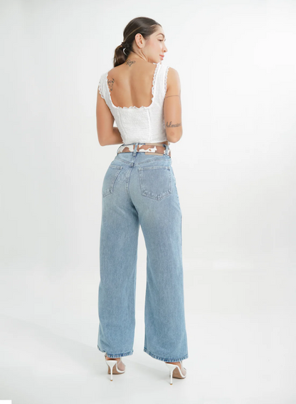 (Preventa) Jeans colombiano Cropped flare Funk