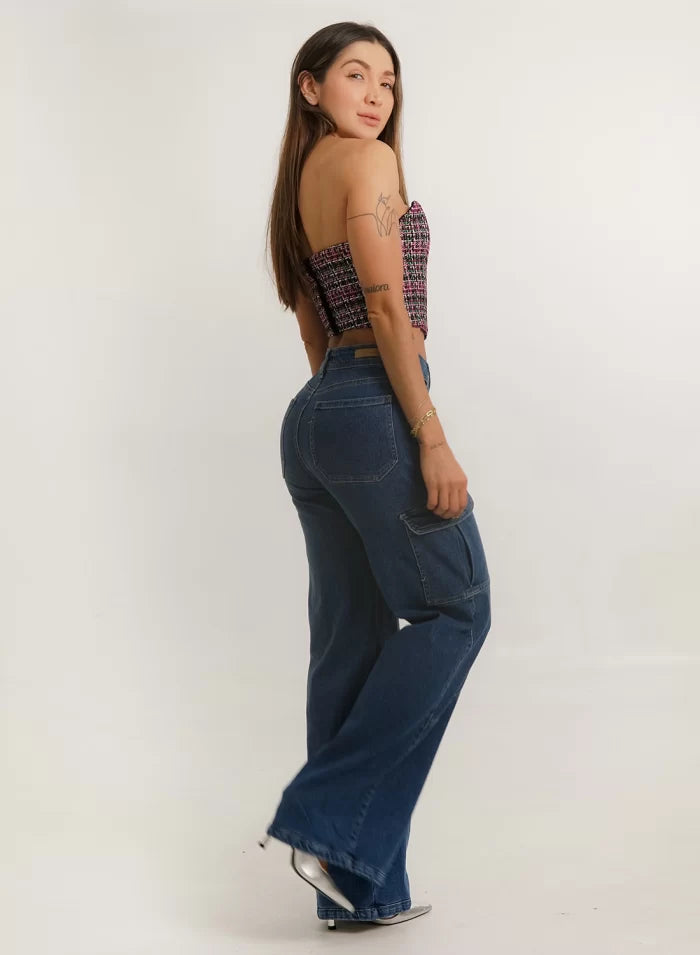 Jeans colombiano cargo Bridger