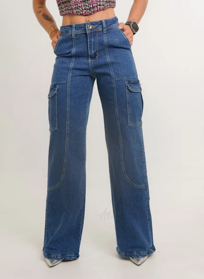 Jeans colombiano cargo Bridger