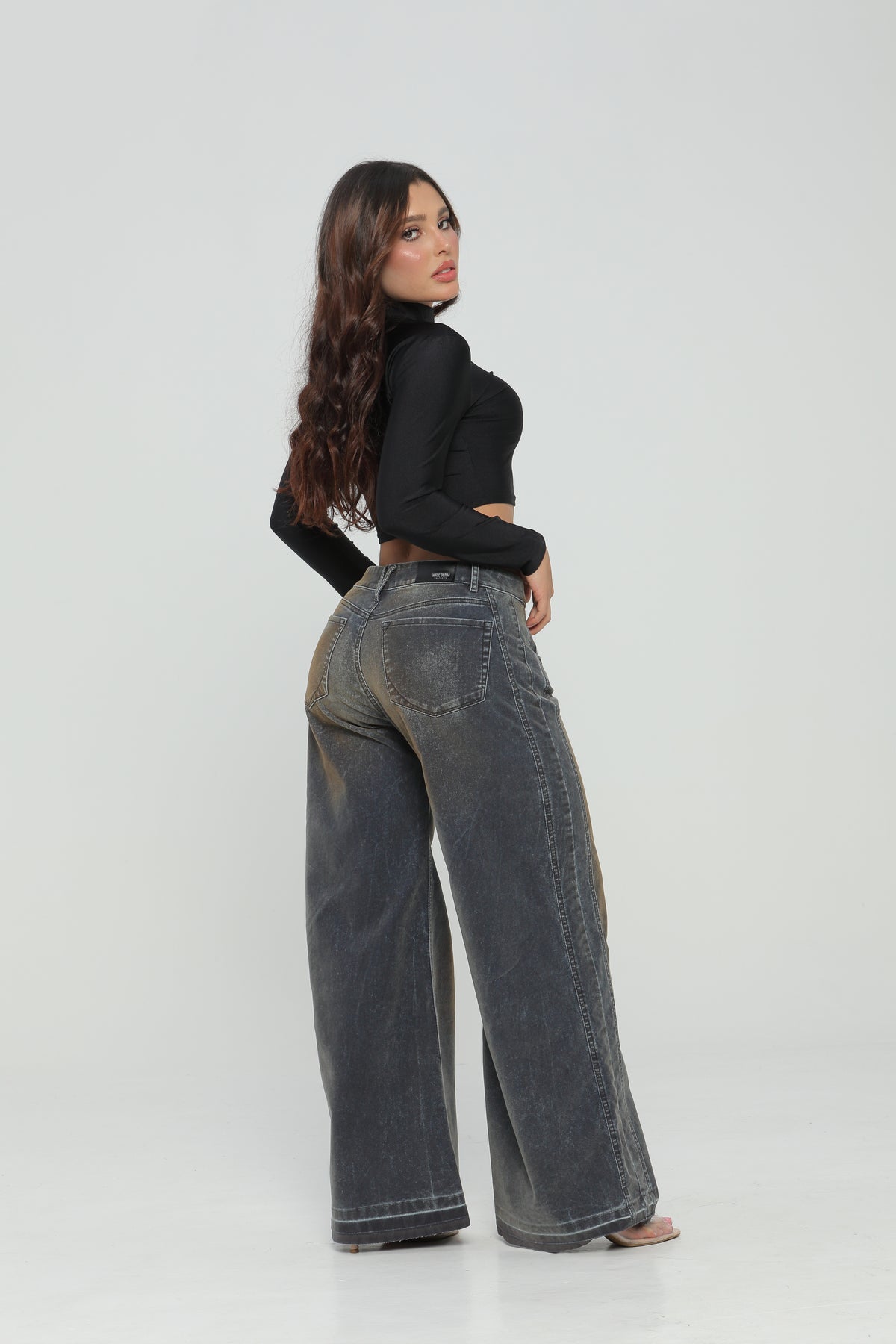 (Preventa) Jeans colombiano Wide leg Velvet 95618-1