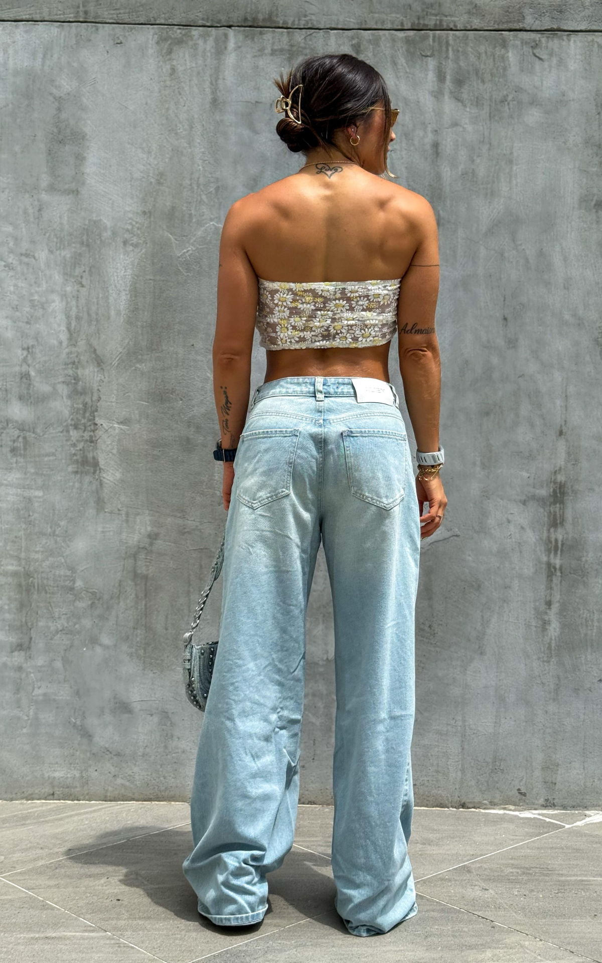 Jeans colombiano Wide Leg Cora 10