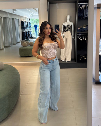 Jeans colombiano Straigth Tan 14