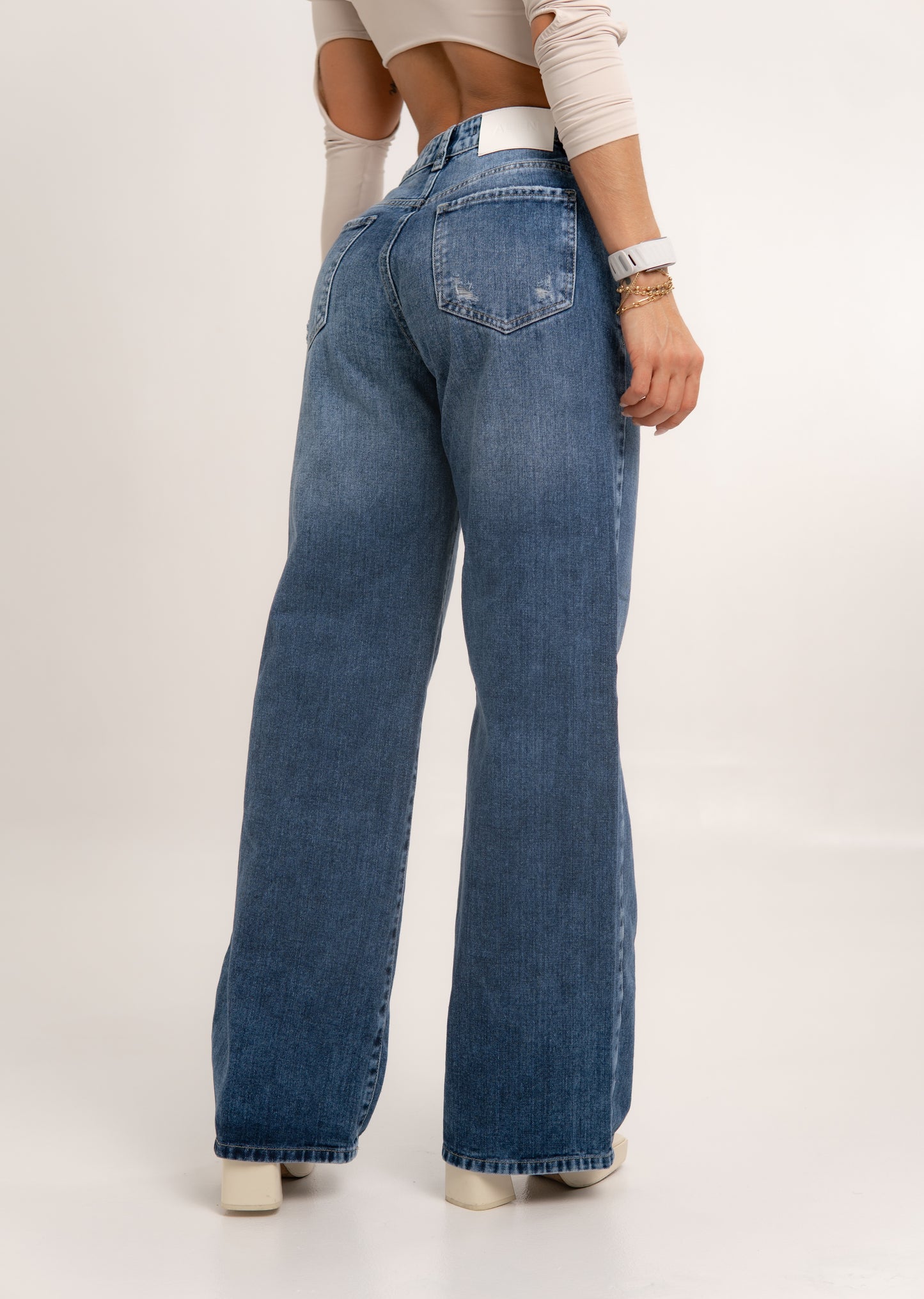 (Preventa) Jeans colombiano Straigth Tan 9