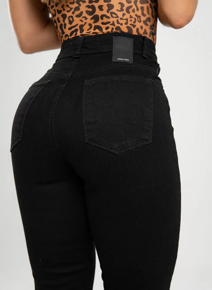 Jeans colombiano Straigth Amatista Black