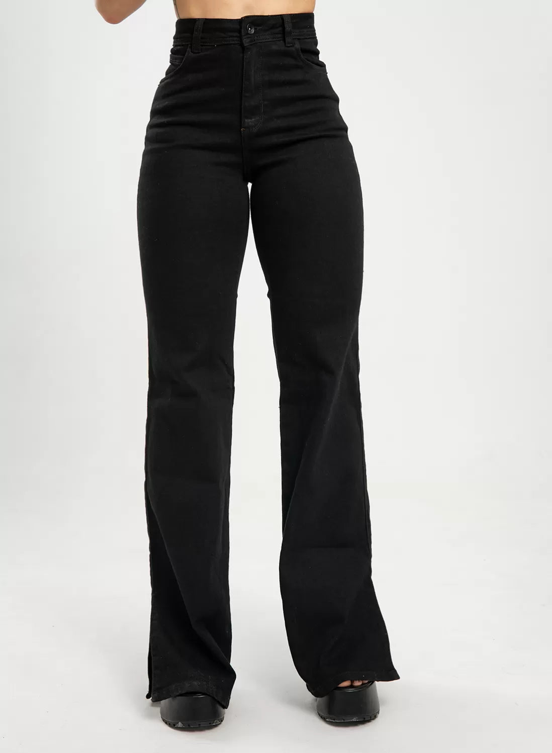 Jeans colombiano Mom flare Elia Black