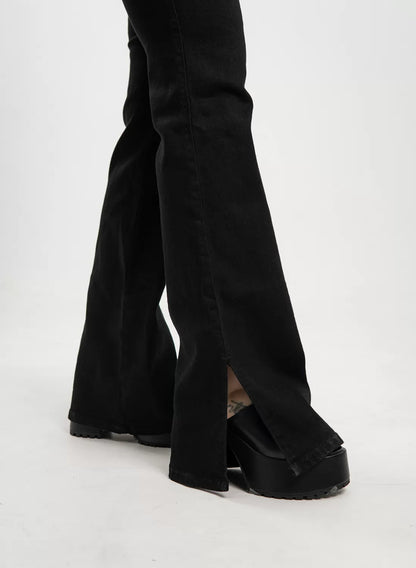 Jeans colombiano Mom flare Elia Black