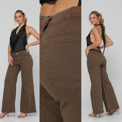 Jeans colombiano Wide leg Boston